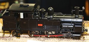 1/80(HO) Steam Locomotive B6 Series Brass Kit 2412 Nagoya City Science Museum Exhibition Type (Unassembled Kit) (Model Train)