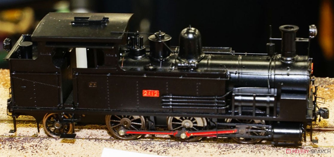16番(HO) 蒸気機関車 B6 シリーズ ブラスキット 2412 名古屋科学博物館展示車タイプ (組み立てキット) (鉄道模型) その他の画像2