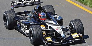 European Minardi PS01 Fernando Alonso F1 Debut Australian GP 2001 (Diecast Car)