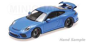ポルシェ 911 GT3 2018 ブルー (ミニカー)