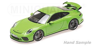 ポルシェ 911 GT3 2018 イエローグリーン `SHMEE 150(You Tuber)` (ミニカー)