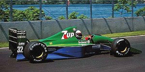 ジョーダン フォード 191 アンドレア・デ・チェザリス カナダGP 1991 4位入賞 (ミニカー)