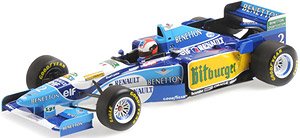 Benetton Renault B195 Johnny Herbert Winner British GP 1995 (Diecast Car)