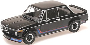 BMW 2002 ターボ 1973 ブラック (ミニカー)