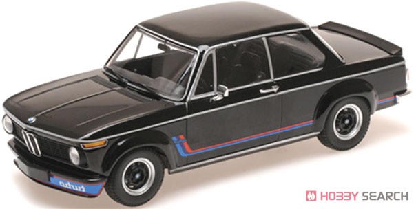 BMW 2002 ターボ 1973 ブラック (ミニカー) 商品画像1