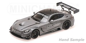 メルセデス AMG GT3 `EDITION 50` 2017 SELENIT GREY MAGNO (マットグレー) (ミニカー)