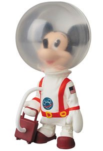 UDF No.487 Disney Series 8 Astronaut Mickey Mouse Vintage Toy Ver. (Completed)