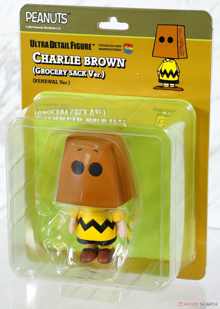 UDF No.490 Peanuts Series 10 Charlie Brown (Grocery Bag Ver.) (Completed) Package1