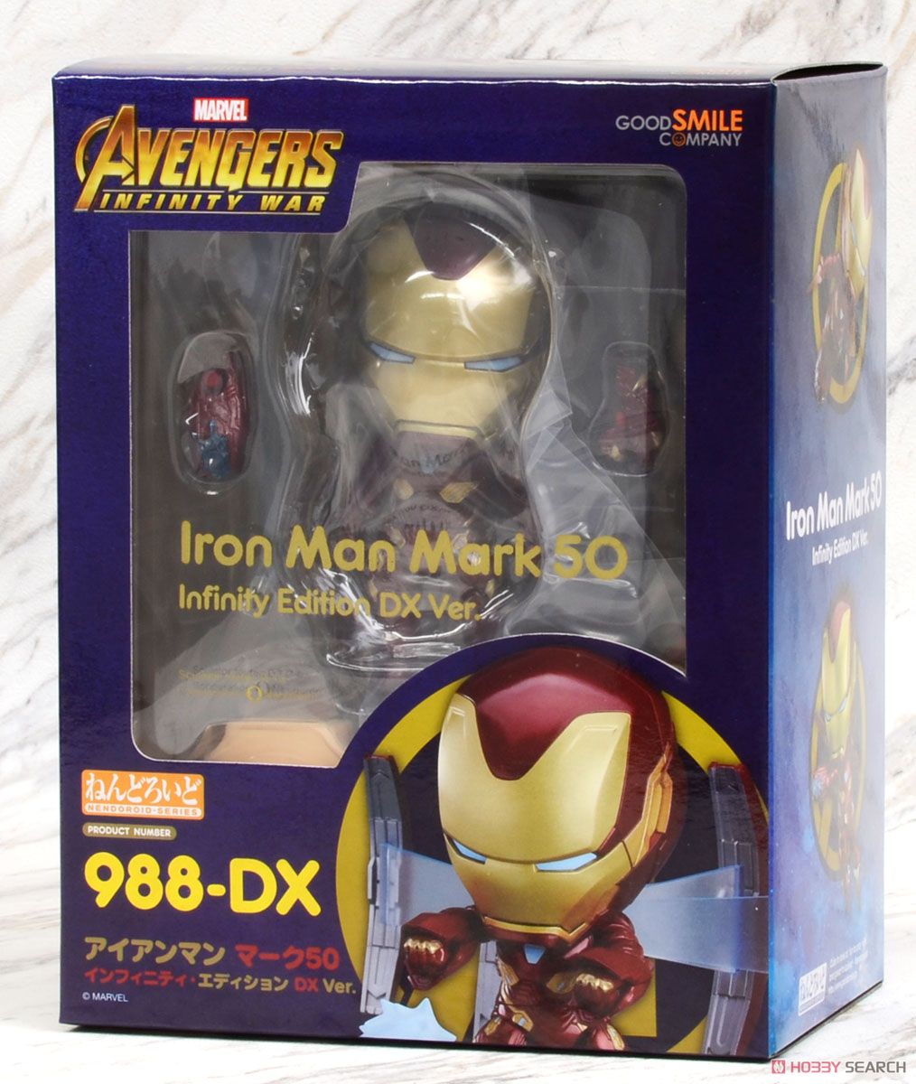nendoroid iron man mark 50 infinity edition