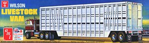 ウイルソン 家畜輸送用 トレーラー・バン (プラモデル)