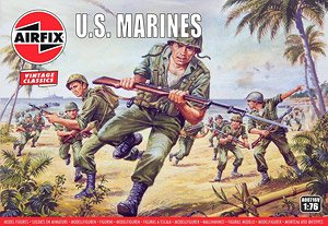 WWII US Marines (Plastic model)