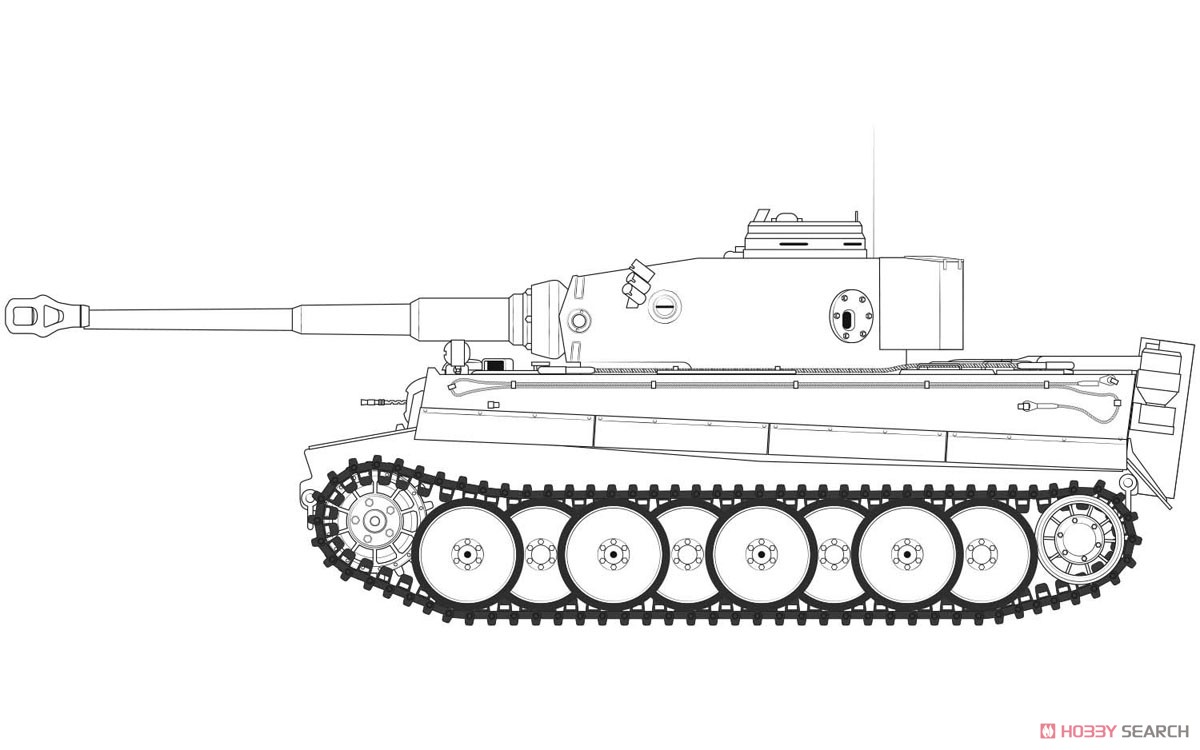 ドイツ ティーガーI 重戦車 初期型 「ツィタデレ作戦」 (プラモデル) その他の画像1