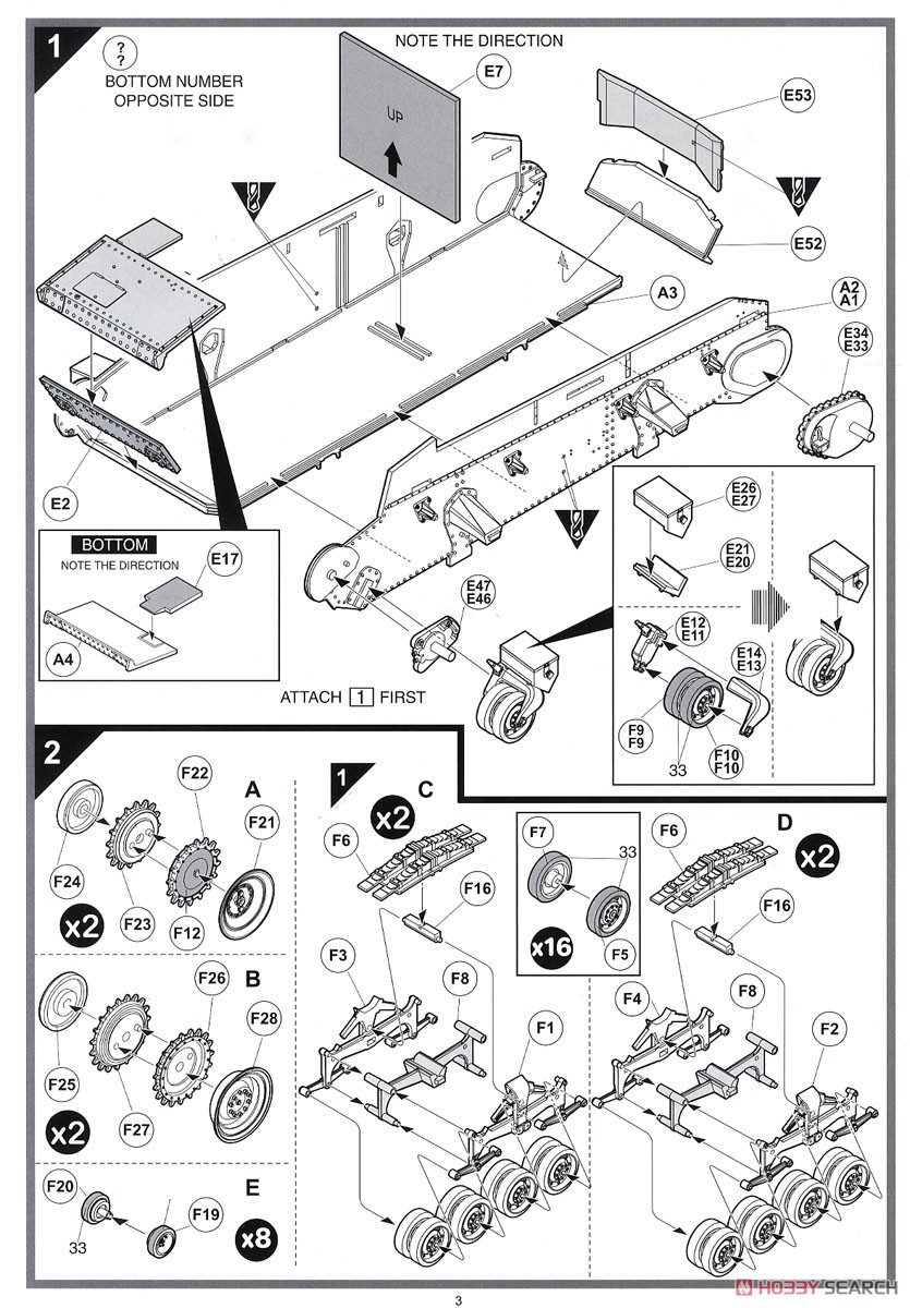 German Light Tank Pz.Kpfw.35(t) (Plastic model) Assembly guide1