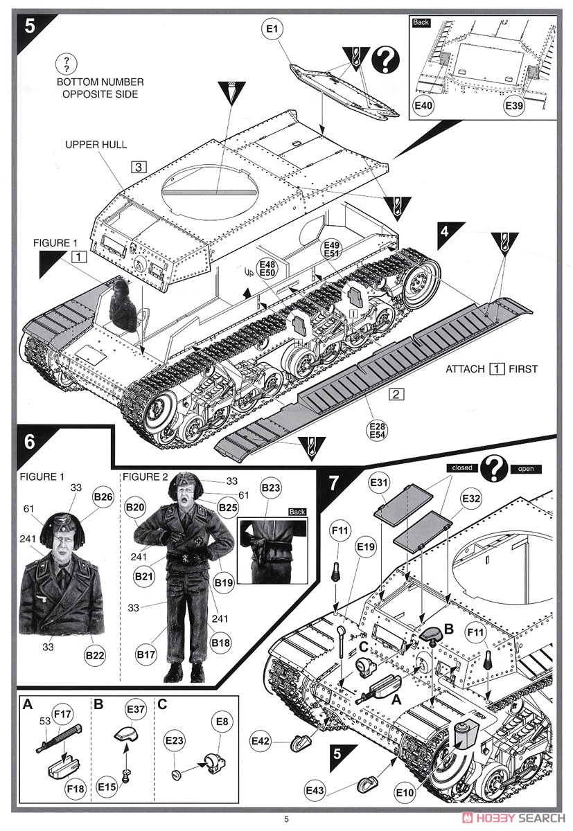 German Light Tank Pz.Kpfw.35(t) (Plastic model) Assembly guide3