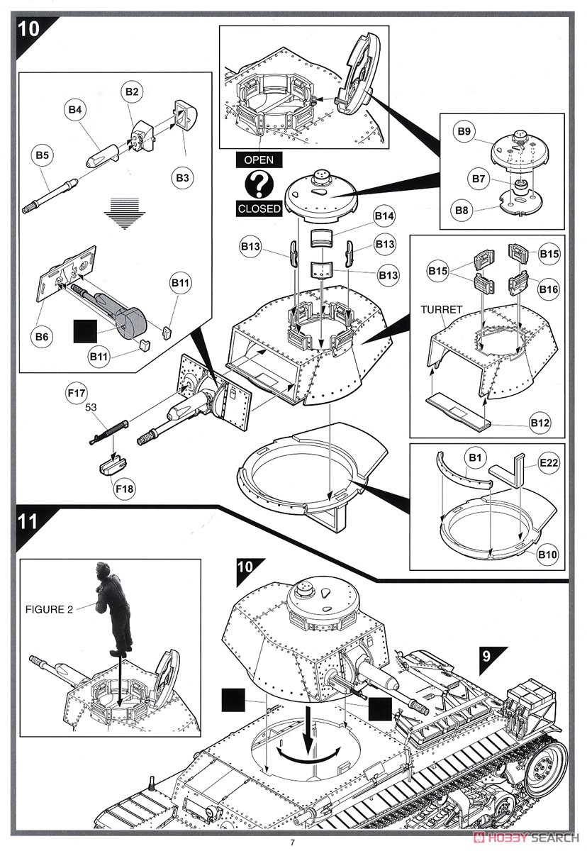 German Light Tank Pz.Kpfw.35(t) (Plastic model) Assembly guide5