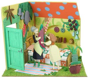 [Miniatuart] Studio Ghibli Mini : The Borrower Arrietty Homily and Arrietty (Assemble kit) (Railway Related Items)