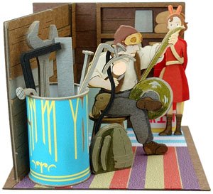 [Miniatuart] Studio Ghibli Mini : The Borrower Arrietty Pod and Arrietty (Assemble kit) (Railway Related Items)