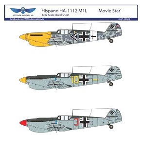 Hispano HA-1112 M1L `Movie Star` (Decal)