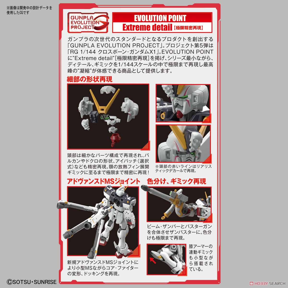 クロスボーン・ガンダムX1 (RG) (ガンプラ) その他の画像10