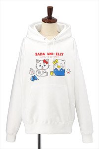 銀魂 プルオーバーパーカーA/SADA AND ELLY×HELLO KITTY (キャラクターグッズ)