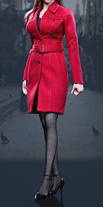 Female Trench Coat Set B (Fashion Doll)
