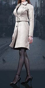 Female Trench Coat Set C (Fashion Doll)