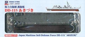 JMSDF DD-115 Akizuki (Pre-Colored Kit) (Plastic model)