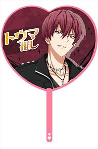 Idolish 7 Toma Inumaru Heart-shaped Cheering Handheld Fan (Anime Toy)