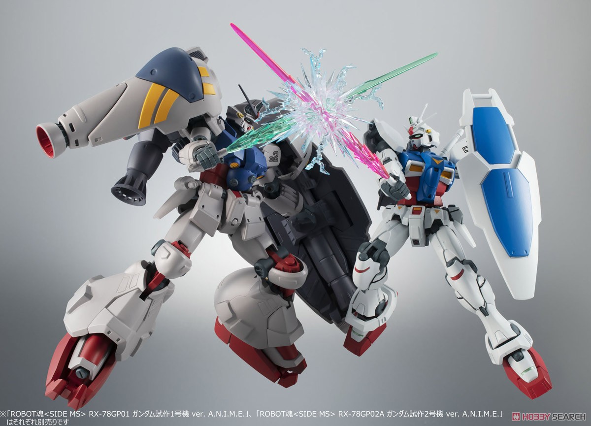 ROBOT魂 ＜ SIDE MS ＞ RX-78GP02A ガンダム試作2号機 ver. A.N.I.M.E. (完成品) その他の画像1