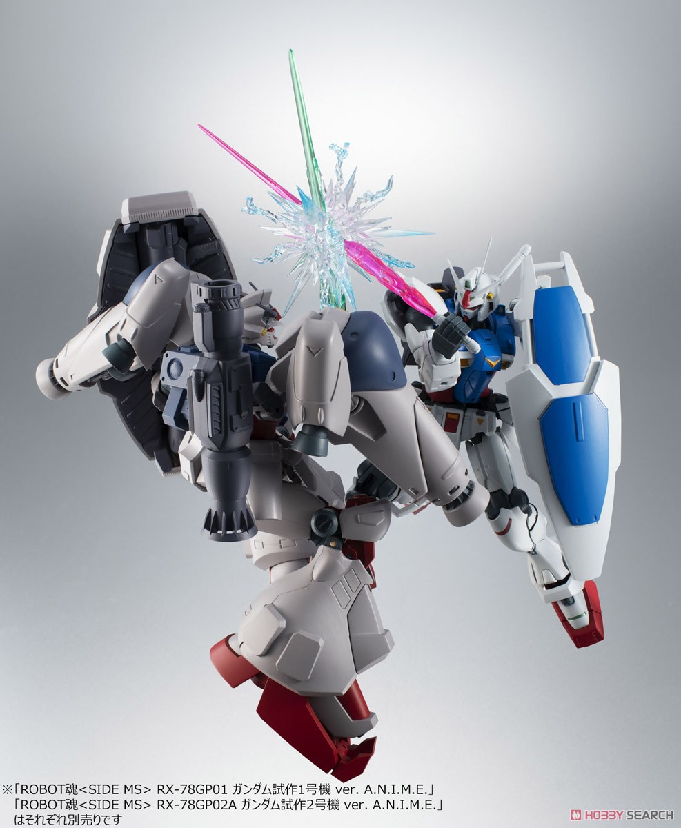 ROBOT魂 ＜ SIDE MS ＞ RX-78GP02A ガンダム試作2号機 ver. A.N.I.M.E. (完成品) その他の画像2