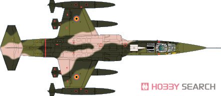 ベルギー空軍 (T)F-104G スターファイター スコードロンマーキング&ステンシルデカール (デカール) その他の画像6