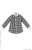 PNXS Gingham Check Shirt (Black x White) (Fashion Doll) Item picture1