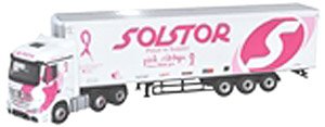 (OO) メルセデス アクトロス SSC Fridge Solstor (ピンクリボン運動) (鉄道模型)