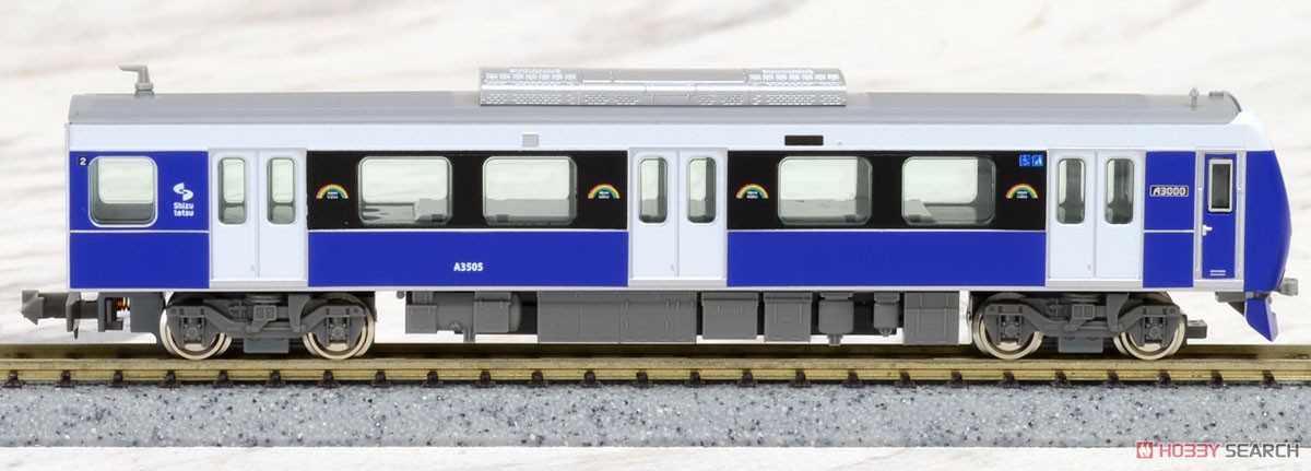 静岡鉄道 A3000形 (エレガントブルー) 2輛編成セット (動力付き) (2両セット) (塗装済み完成品) (鉄道模型) 商品画像4