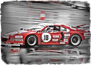 フェラーリ 308 GTB ターボ シルバーストーン6時間 1981 #18 Carclo Facetti / Martini Finotto (ミニカー)
