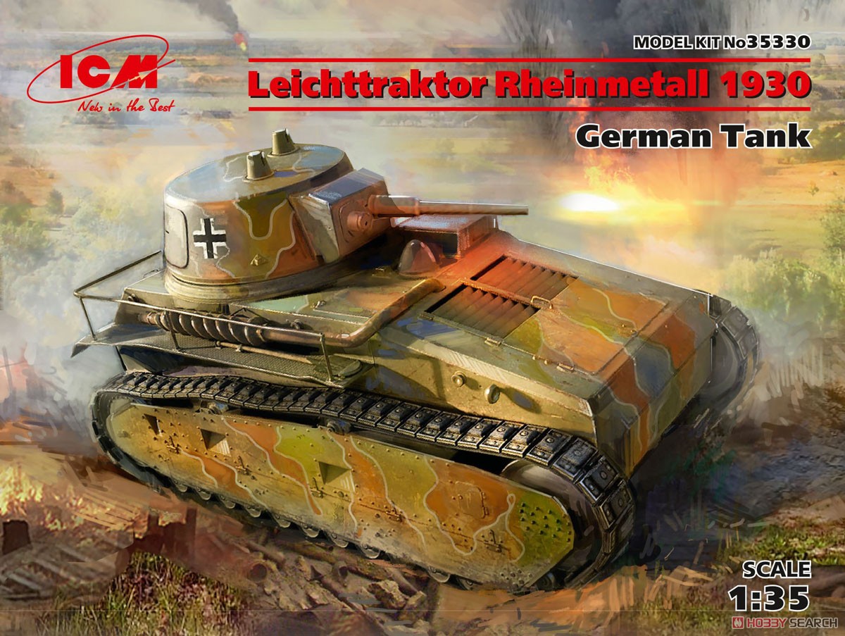 ドイツ軽戦車 ライヒトトラクトーア ラインメタル (VK31) 1930 (プラモデル) パッケージ1
