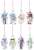 Gin Tama Charaviny Strap -Retro Pop- (Set of 8) (Anime Toy) Item picture1