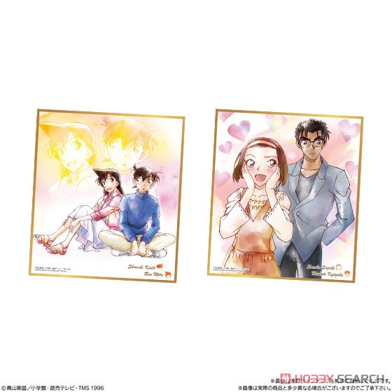 Detective Conan Shikishi Art 2 (Set of 10) (Shokugan) Item picture4