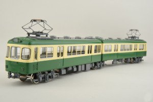 1/80(HO) Enoshima Electric Railway Type Old 500 #502+552 Formation Set Ready-to-run (2-Car Set) (Pre-Colored Completed) (Model Train)