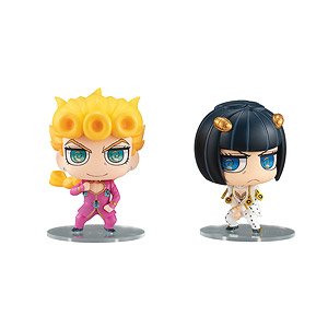 Chimi Mega Buddy Series! JoJo`s Bizarre Adventure: Golden Wind Giorno Giovanna & Bruno Bucciarati Set (PVC Figure)