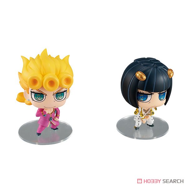 Chimi Mega Buddy Series! JoJo`s Bizarre Adventure: Golden Wind Giorno Giovanna & Bruno Bucciarati Set (PVC Figure) Item picture2