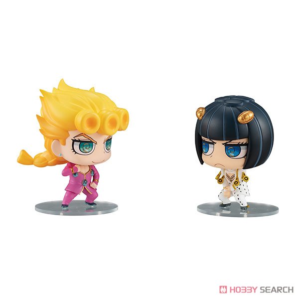 Chimi Mega Buddy Series! JoJo`s Bizarre Adventure: Golden Wind Giorno Giovanna & Bruno Bucciarati Set (PVC Figure) Item picture3