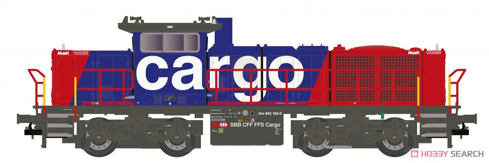 Diesellok Am 842 SBB Cargo, Ep.V-Vi ★外国形モデル (鉄道模型) その他の画像1