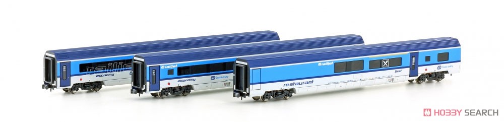チェコ鉄道 レールジェット 3両増結セット (増結・3両セット) ★外国形モデル (鉄道模型) 商品画像1