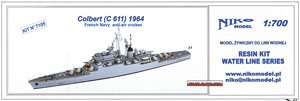 仏海軍 防空巡洋艦コルベール (C-611) 1964 (プラモデル)