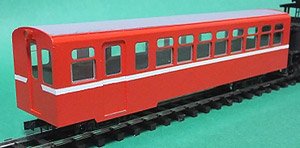 1/80 9mm Taiwan Alishan Forest Railway SP2600 Normal Passenger Car Body Kit (2-Car Unassembled Kit) (Model Train)