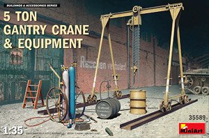 5ton Gantry Crane & Equipment (Plastic model)