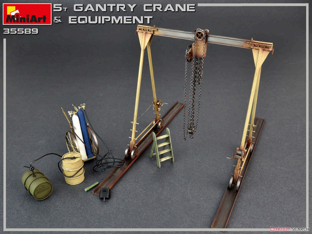 5ton Gantry Crane & Equipment (Plastic model) Item picture7