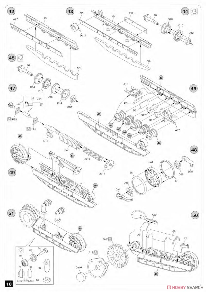 U.S. Bulldozer (Plastic model) 設計図7 Modal