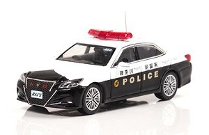 Toyota Crown Athlete (GRS214) Kanagawa Prefectural Police Traffic Police Force (468) (Diecast Car)
